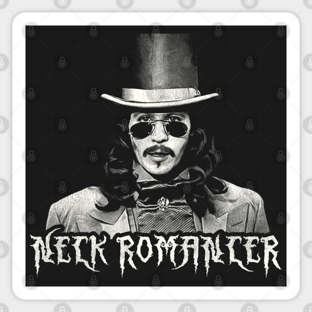 Neck Romancer Sticker by darklordpug